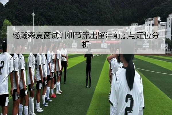 杨瀚森夏窗试训细节流出留洋前景与定位分析 | kaiyun